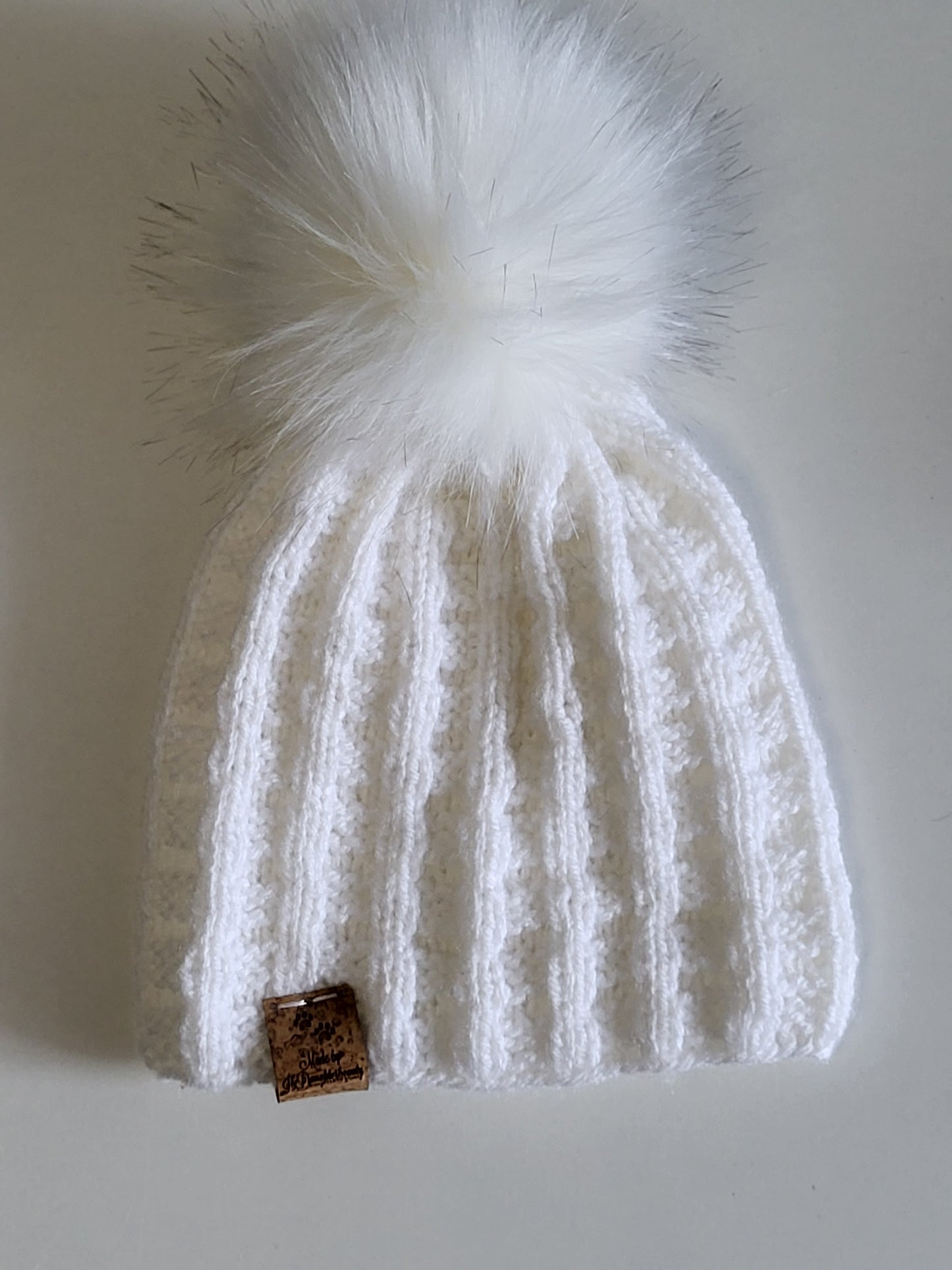 Knitted newborn beanie hats