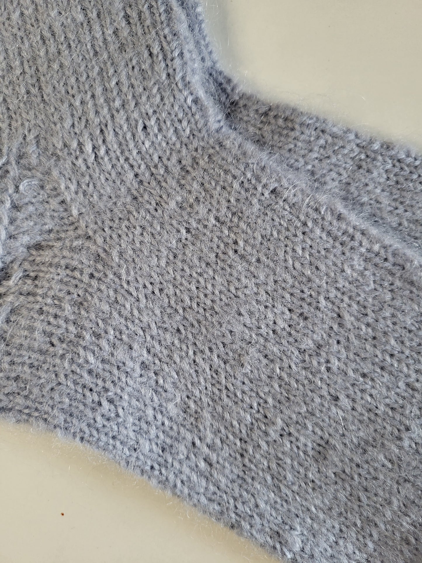 Ladies knitted mohair soft socks size 4.5-5 UK
