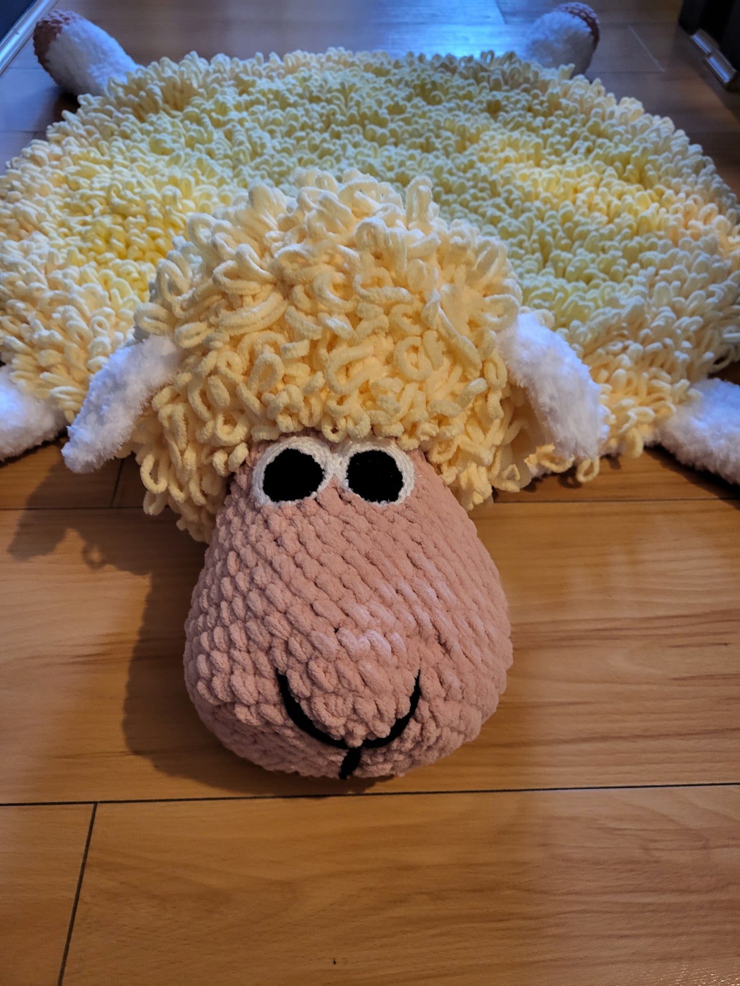 Crochet sheep rug or toys – J&Daughterboutique