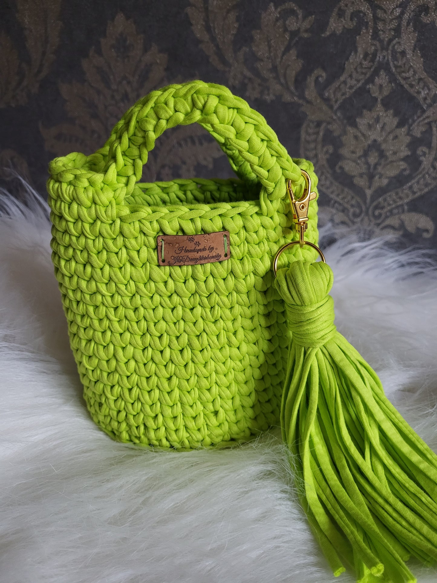 Handmade Crochet kids handbag, Little Princess handbag, classic style and original style,