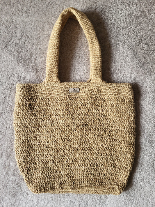 Handmade crochet beach or shoulder bag