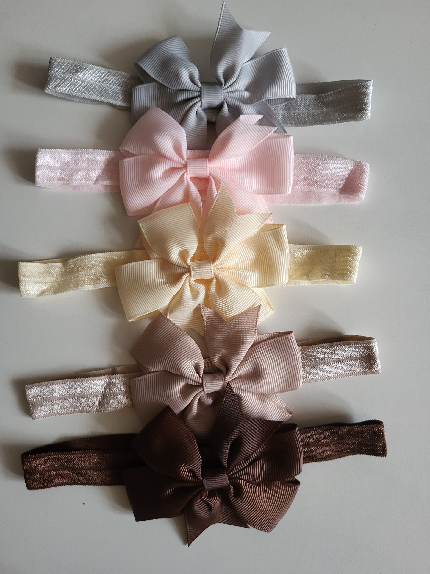 Bow hairbands ×5