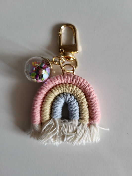 Rainbow chain or keyring