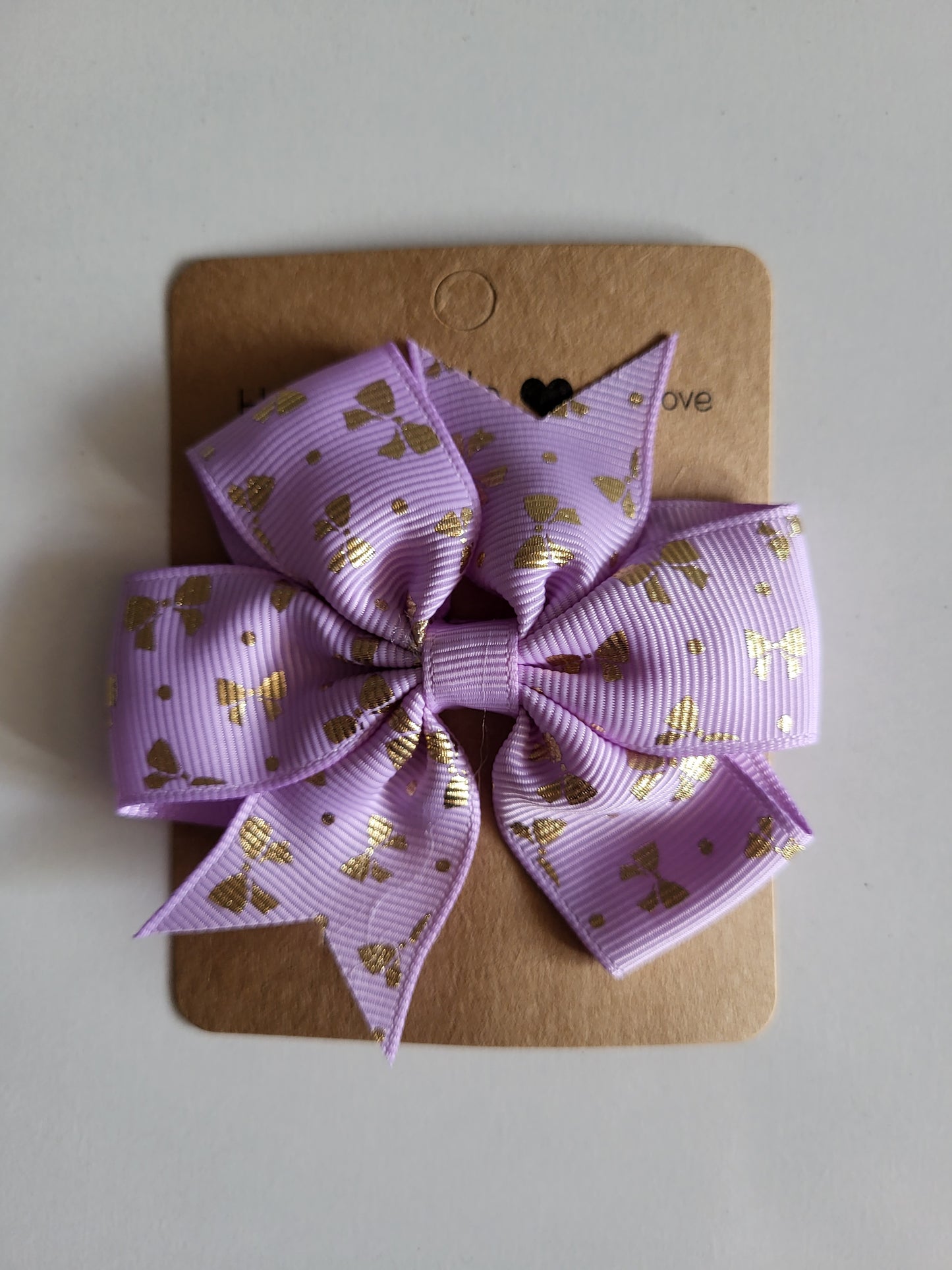 Bow hair clip