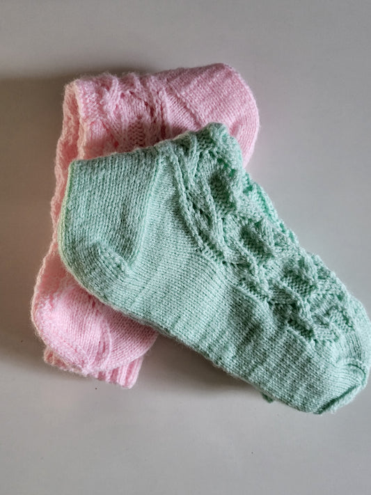 Ladies knitted warm sock