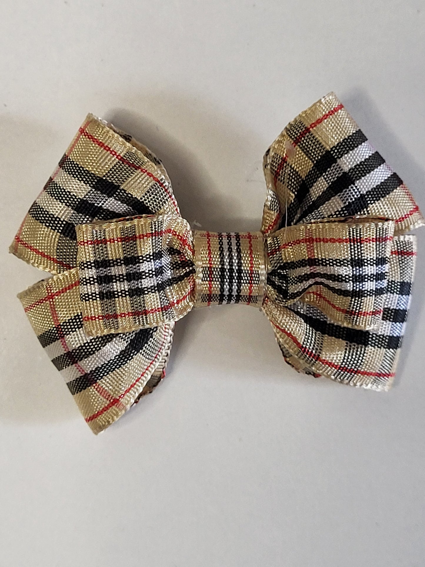 Handmade hair bow clips ×2