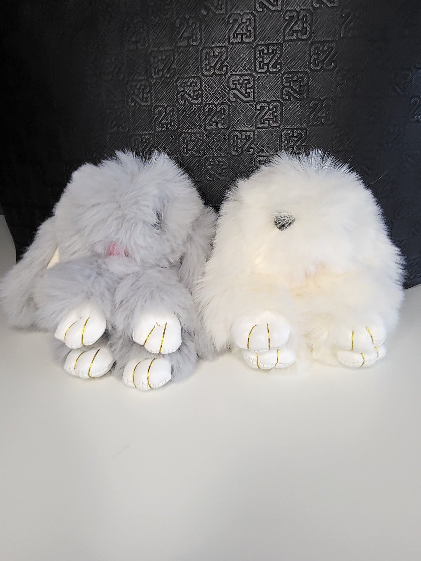 Fluffy bunny 🐰 keychain or accessories bag
