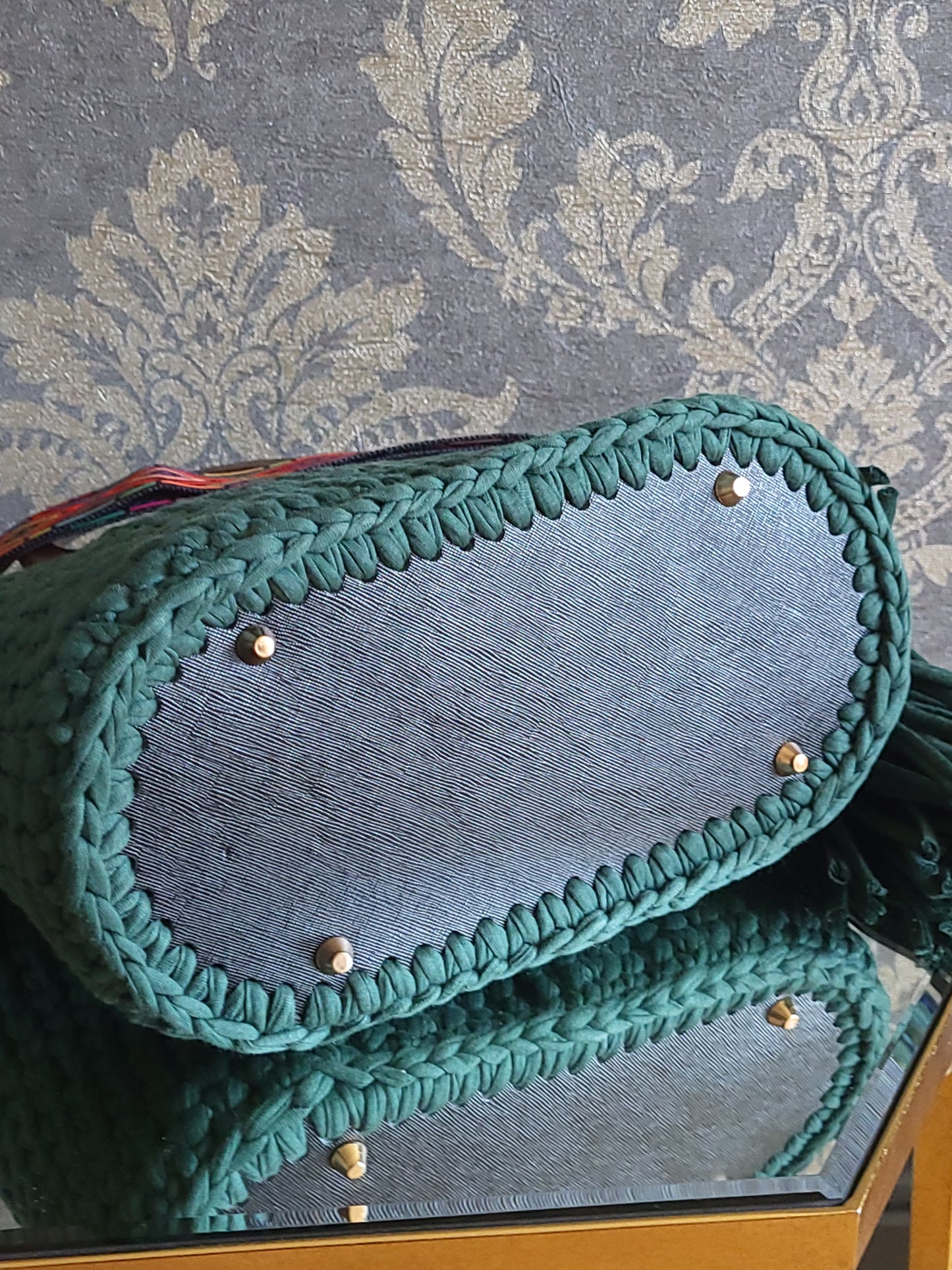 Handmade crochet handbags or cross body bag, classic and casual style