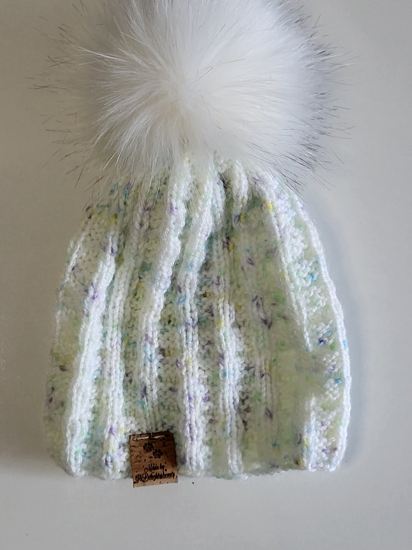 Knitted newborn beanie hats