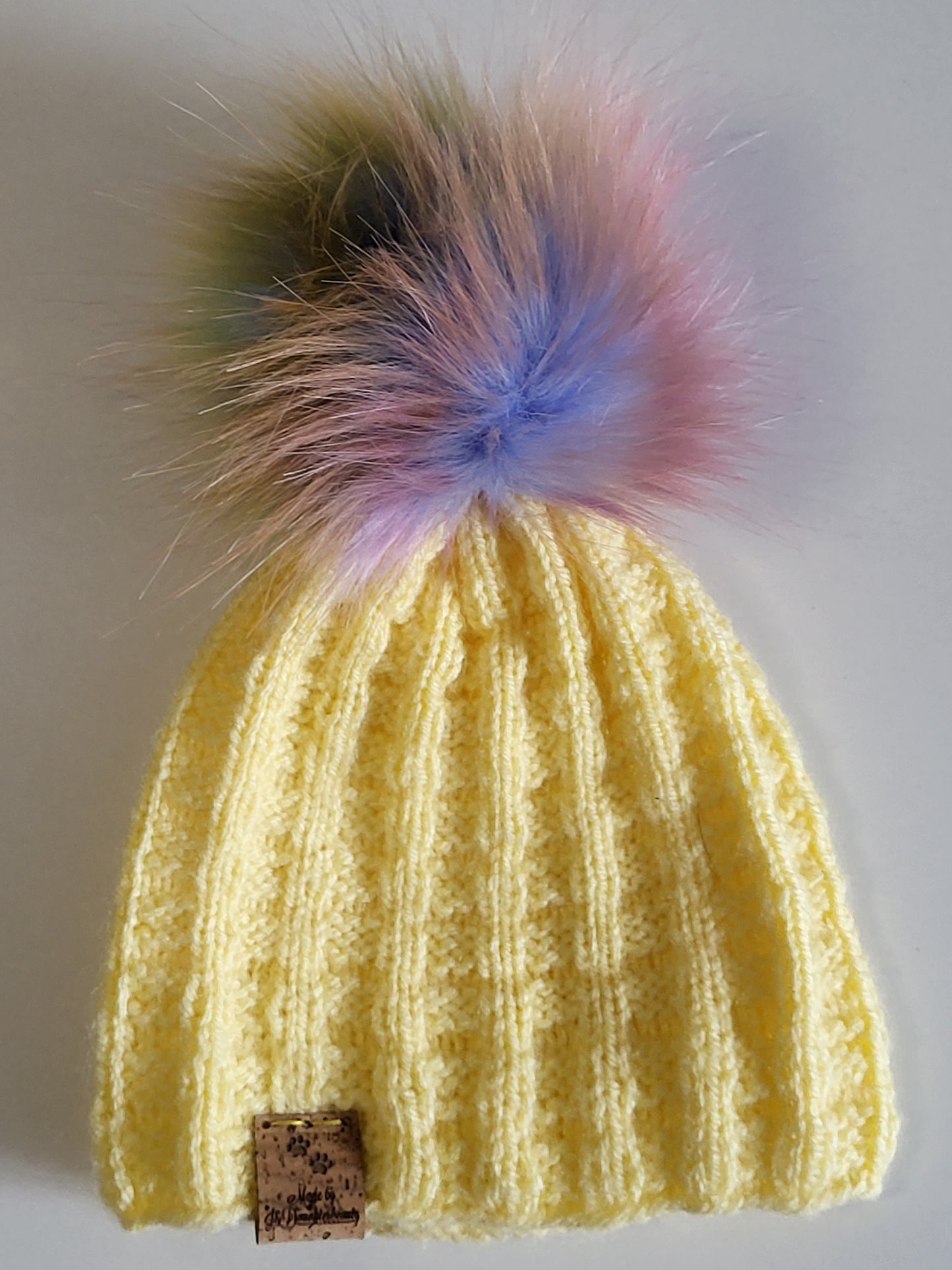 Knitted newborn beanie hats