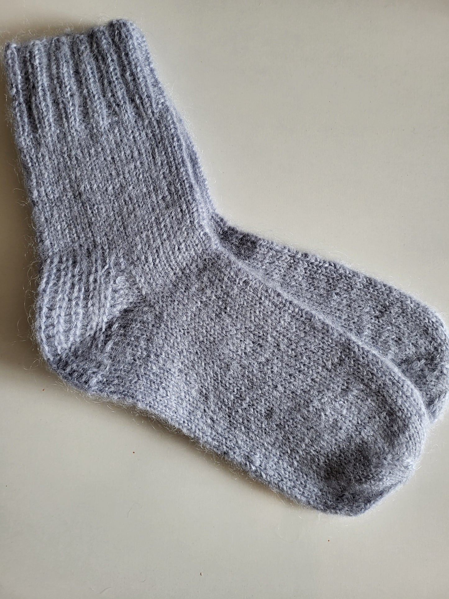 Ladies knitted mohair soft socks size 4.5-5 UK