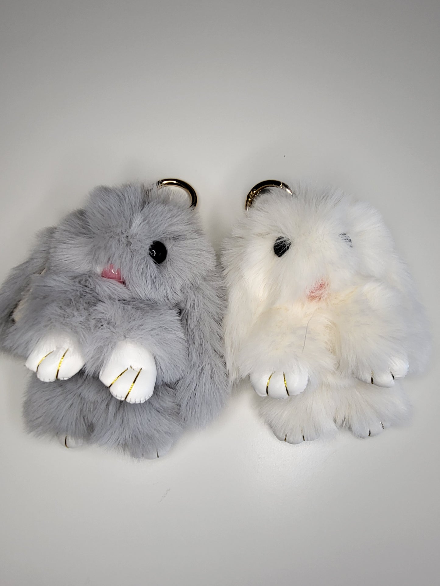 Fluffy bunny 🐰 keychain or accessories bag