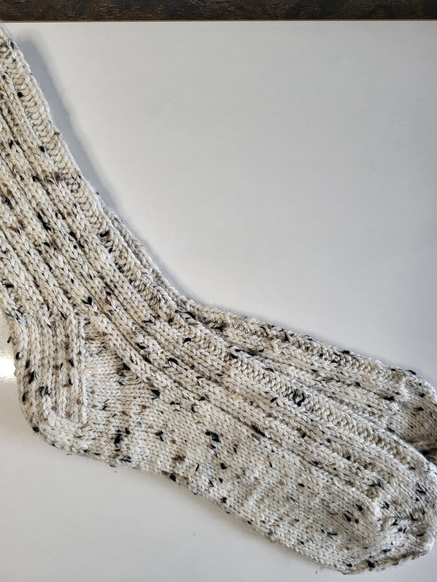 Men's knitted aran yarn socks size 11 UK